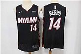 Heat 14 Tyler Herro Black Nike Swingman Jersey,baseball caps,new era cap wholesale,wholesale hats